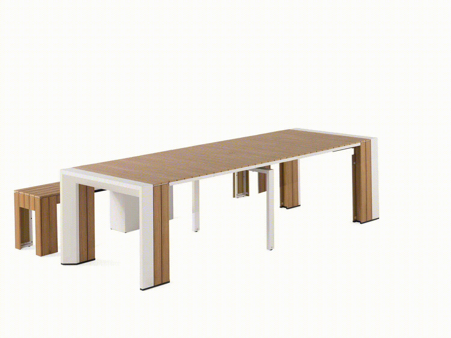 Ensemble Table Extensible Extérieur - Le Banquet