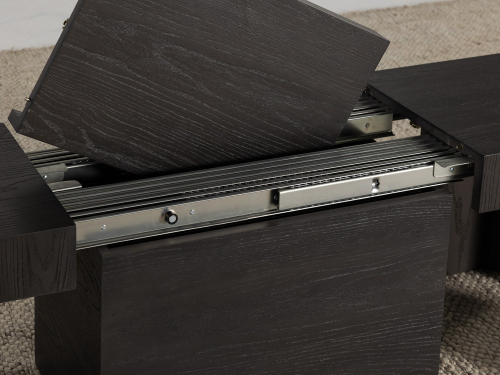 Smoked Hickory::Gallery::Smoked Hickory Transformer Bench